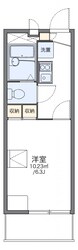 レオパレスＱＵＡＴＲＥの物件間取画像